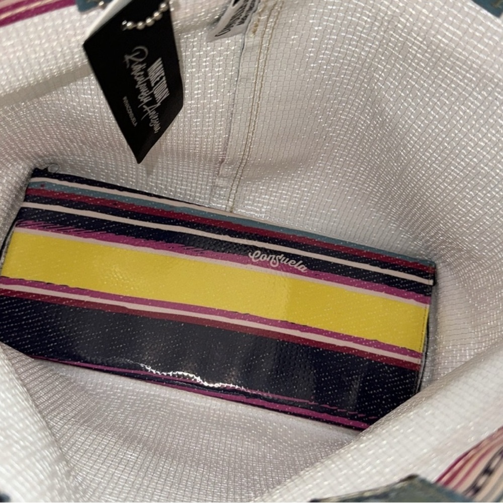 Consuela Multicolor Striped Tote Bag - Picture 4 of 5